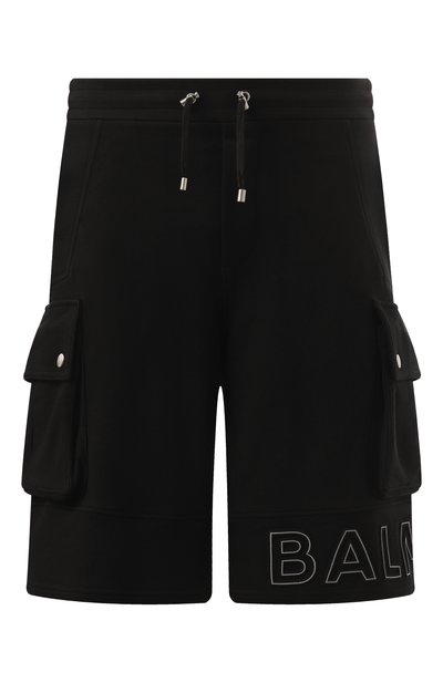 Мужские хлопковые шорты BALMAIN, арт. BH10A130/BC22