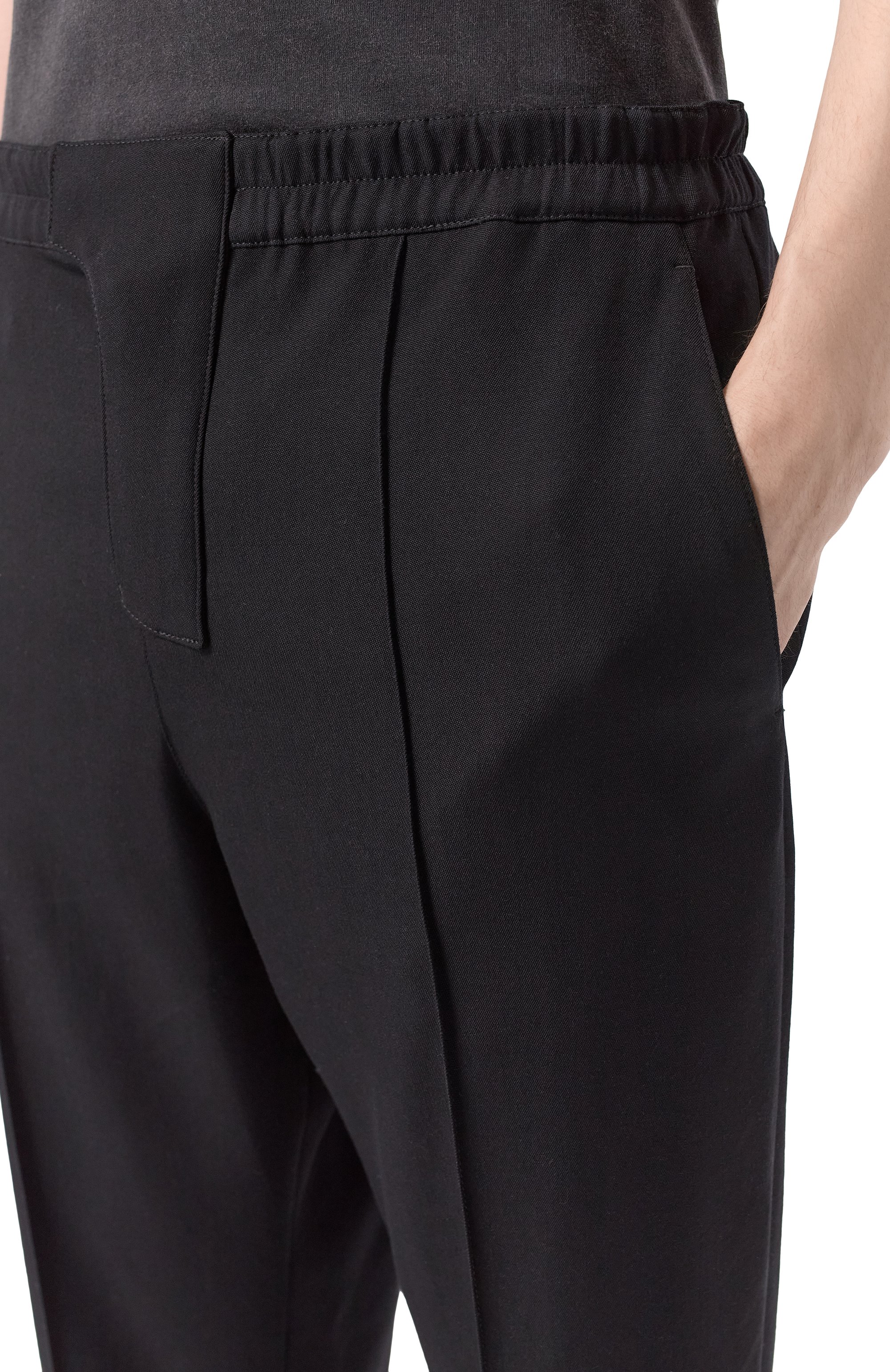 Шерстяные брюки BALMAIN, арт. EH1PQ299/WC09, фото 5