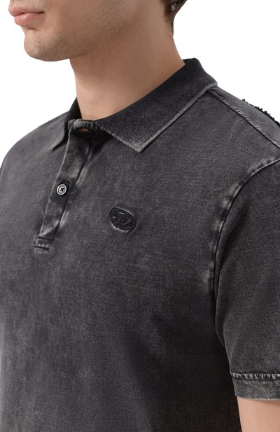 Хлопковое поло DIESEL, арт. A20955/0HGBX, фото 5