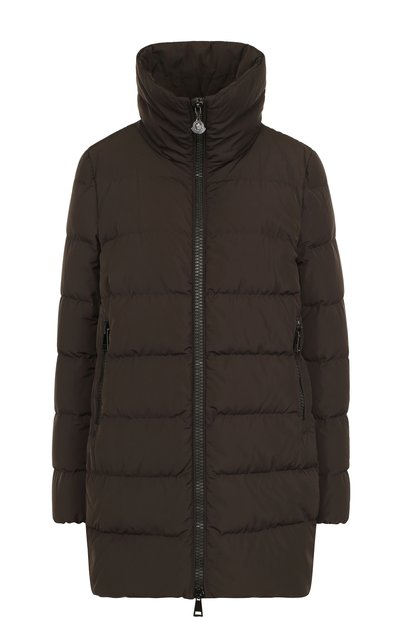 Женский стеганый пуховик свободного кроя с воротником-стойкой MONCLER, арт. C2-093-46963-00-54543