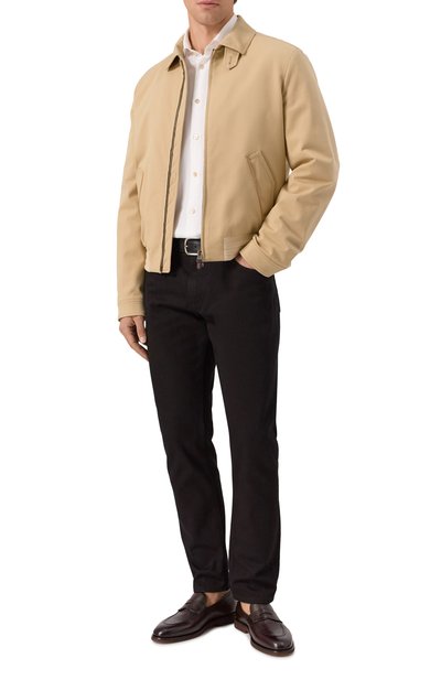 Кожаные пенни-лоферы BRUNELLO CUCINELLI, арт. MZU0DEE705, фото 2