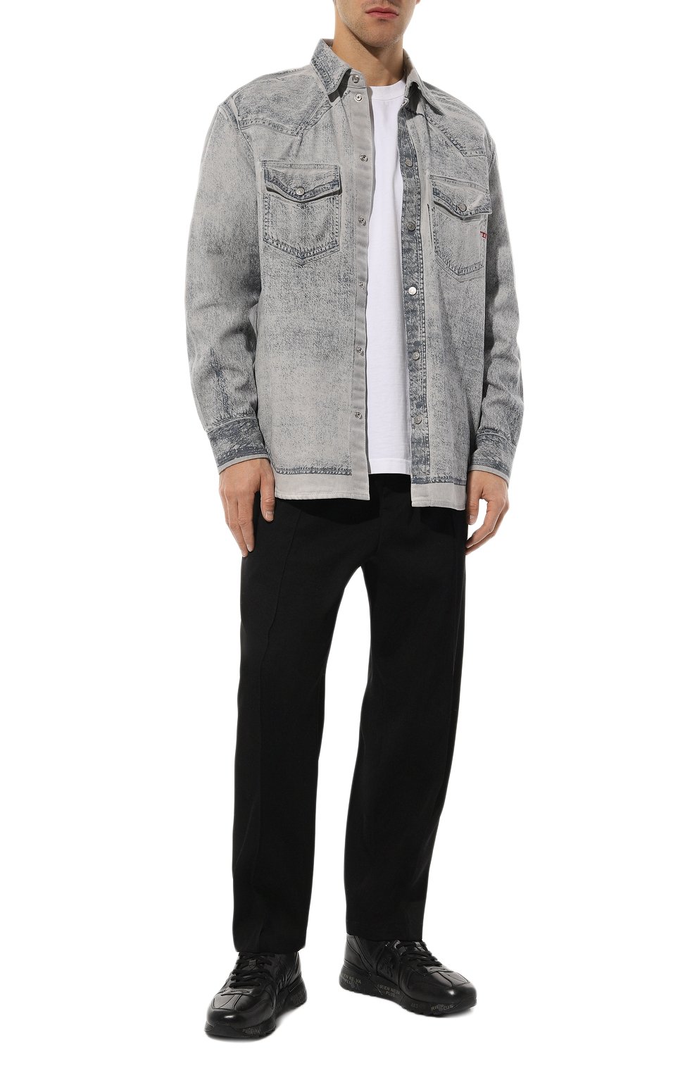 Кожаные кроссовки jeff PREMIATA, арт. JEFF/VAR6110M, фото 2