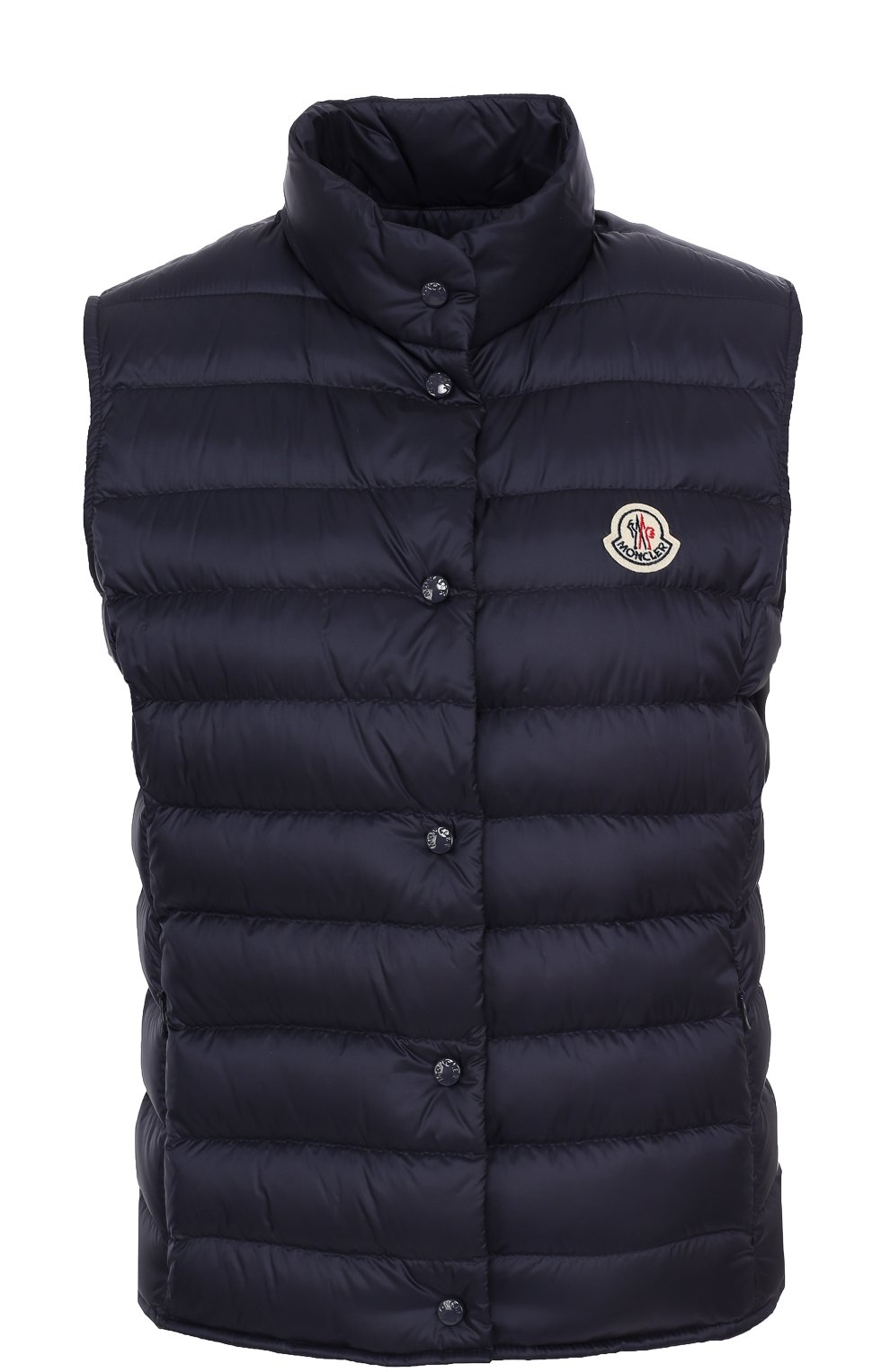 Стеганый пуховый жилет с воротником-стойкой MONCLER, арт. C1-093-48303-99-53048, фото 1