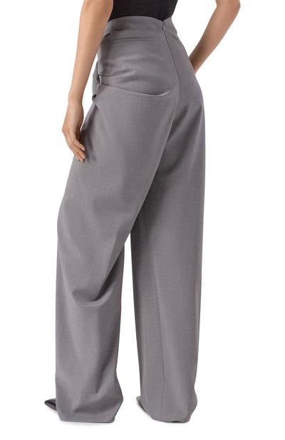 Шерстяные брюки GIUSEPPE DI MORABITO серого цвета по цене 84950 руб., арт. 06PSPA153 16327, фото 4 Шерстяные брюки GIUSEPPE DI MORABITO, арт. 06PSPA153 16327, фото 4