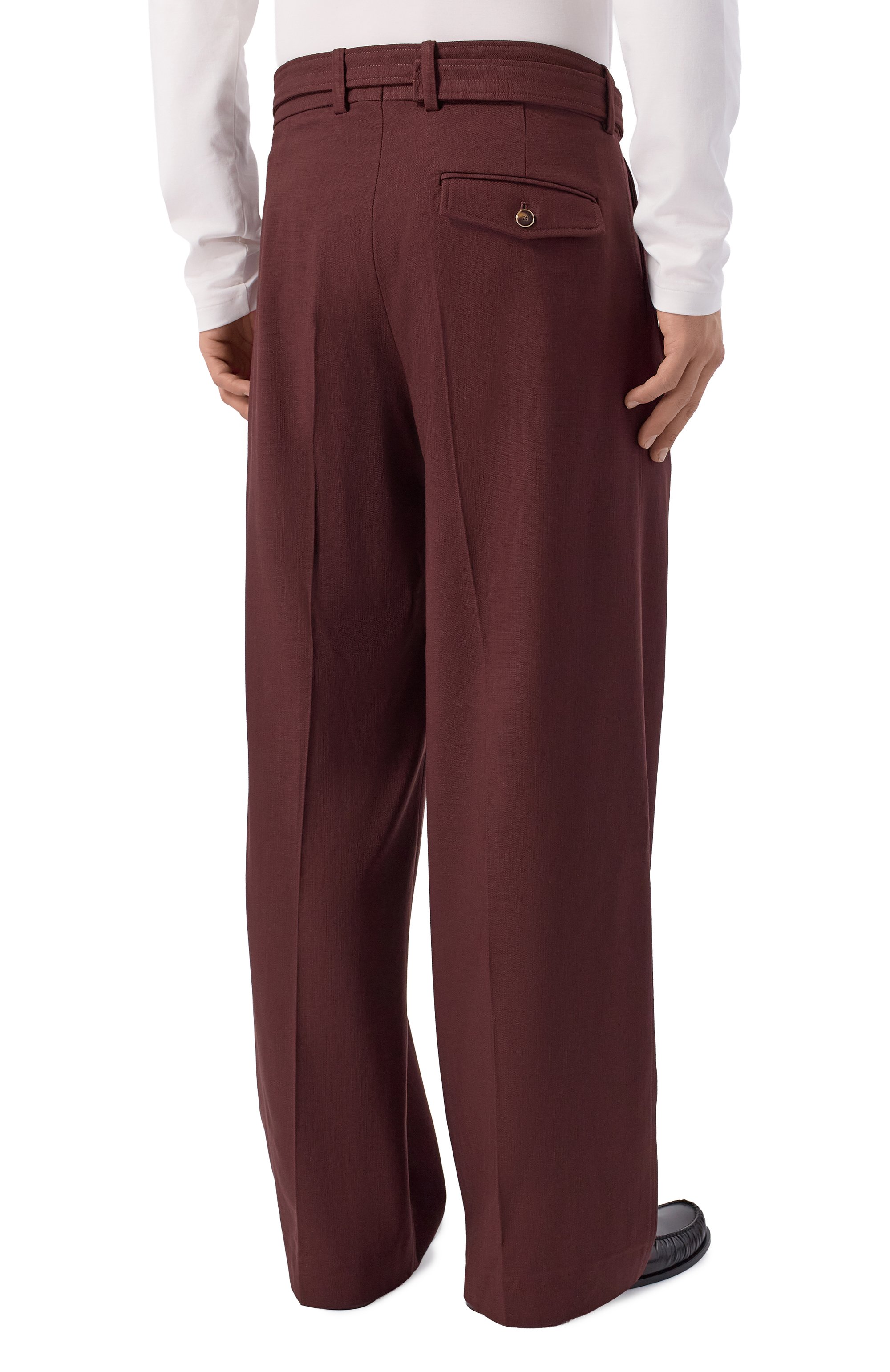 Брюки из вискозы DROLE DE MONSIEUR, арт. K-BP203-VI029-BN, фото 4