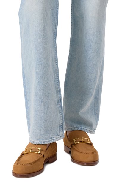 Замшевые лоферы sr nora SERGIO ROSSI, арт. B00080/MMVM01, фото 3