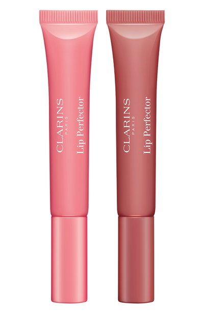 Набор блесков для губ lip perfector, оттенок 01|16 (2x12ml) CLARINS цвета по цене 2700 руб., арт. 80138090, фото 4 Набор блесков для губ lip perfector, оттенок 01|16 (2x12ml) CLARINS, арт. 80138090, фото 4