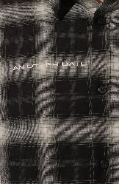 Хлопковая рубашка AN OTHER DATE разноцветного цвета по цене 35000 руб., арт. F40DMASI093, фото 5 Хлопковая рубашка AN OTHER DATE, арт. F40DMASI093, фото 5