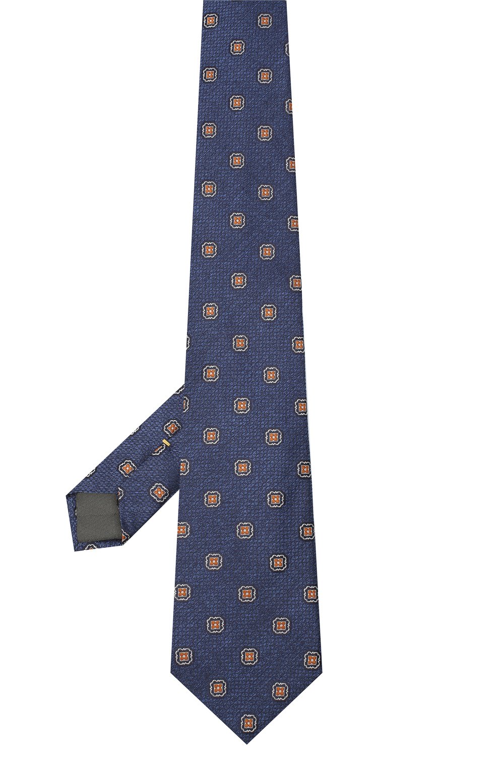 Шелковый галстук CANALI синего цвета по цене 11500 руб., арт. 18/HJ02861, фото 2 Шелковый галстук CANALI, арт. 18/HJ02861, фото 2