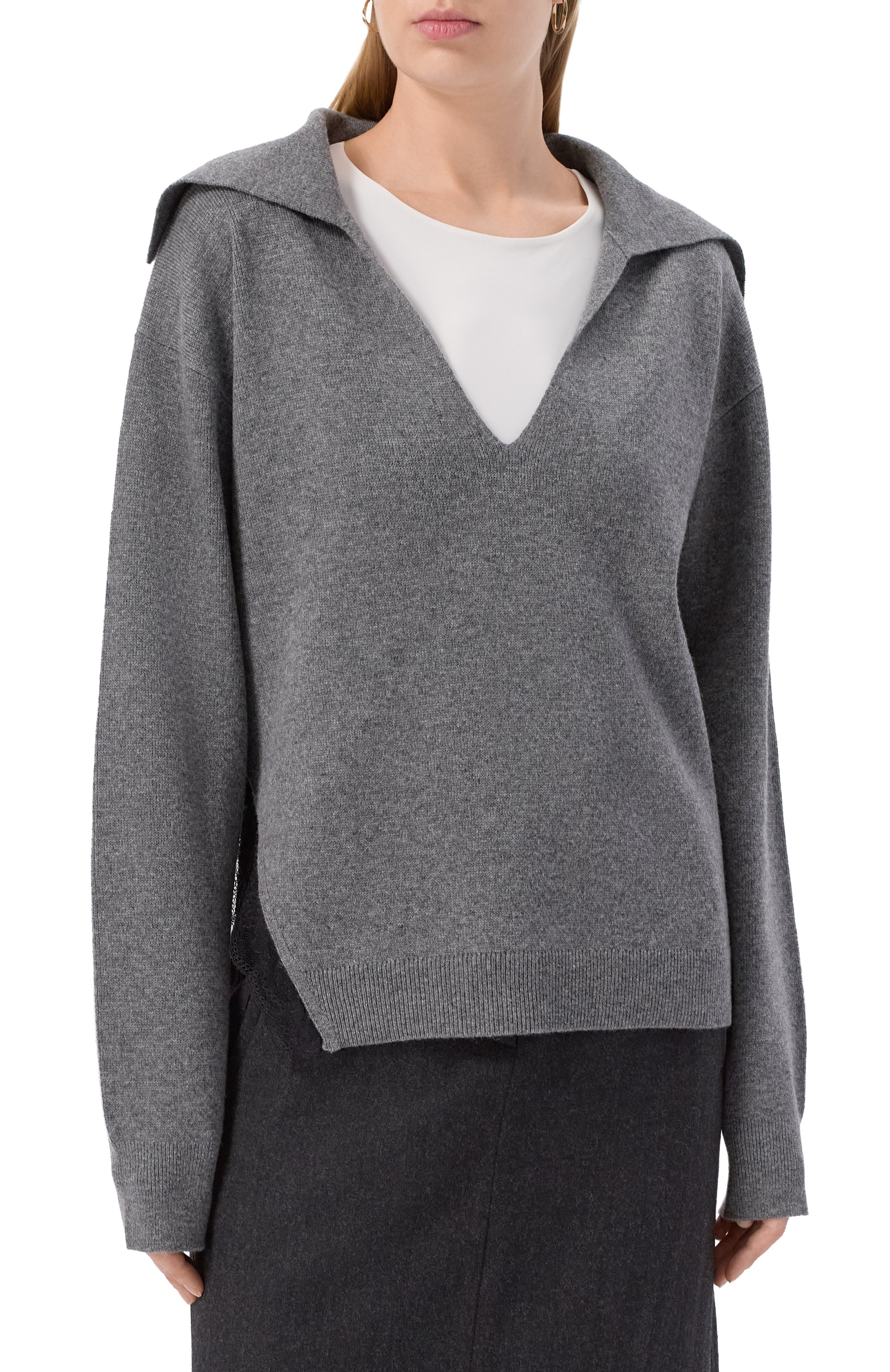 Свитер из шерсти и кашемира BOSS, арт. 50547882, фото 3