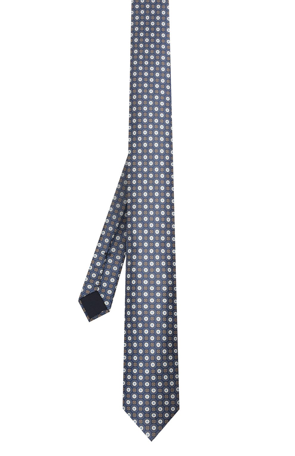 Шелковый галстук CORNELIANI синего цвета по цене 17450 руб., арт. 87U306-1120327/00, фото 2 Шелковый галстук CORNELIANI, арт. 87U306-1120327/00, фото 2