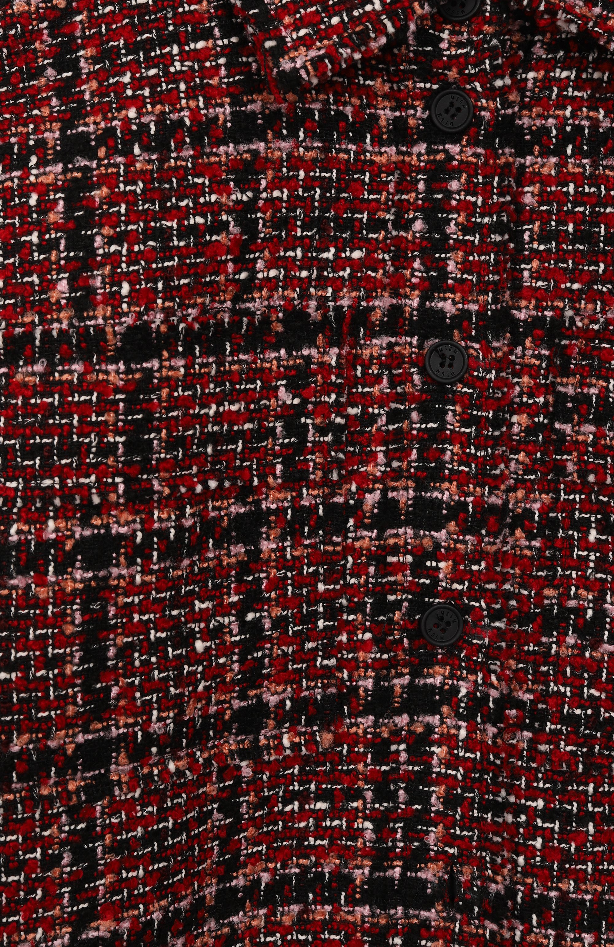 Твидовая рубашка MSGM KIDS, арт. F5MSJGJK199, фото 3