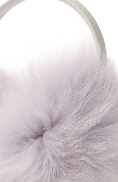 Меховые наушники из лисы YVES SALOMON, арт. 23WAA124XXRDXX, фото 3
