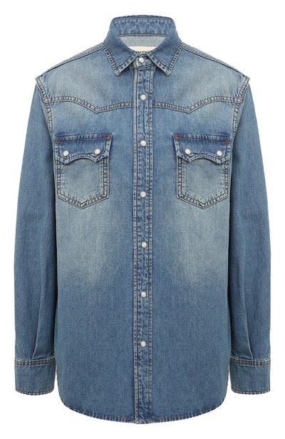 Джинсовая рубашка LESYANEBO, арт. FW23/DENIMSHIRT01, фото 1