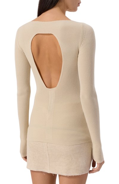 Шерстяной пуловер RICK OWENS, арт. RP02E4683/RIBM, фото 4