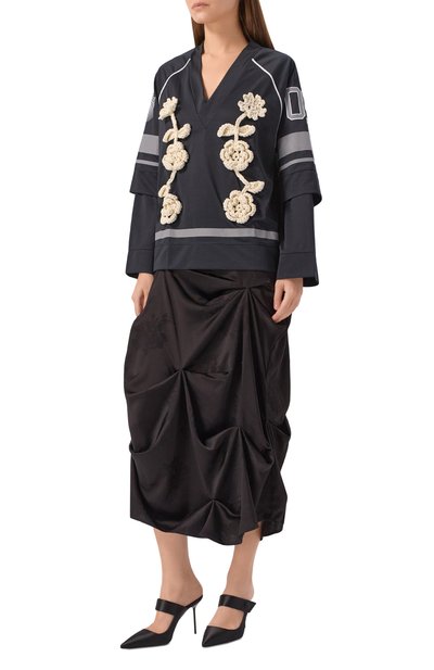 Лонгслив GANNI, арт. T4392, фото 2