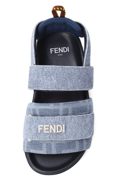 Текстильные сандалии FENDI, арт. JMR554/AWKD_001, фото 4