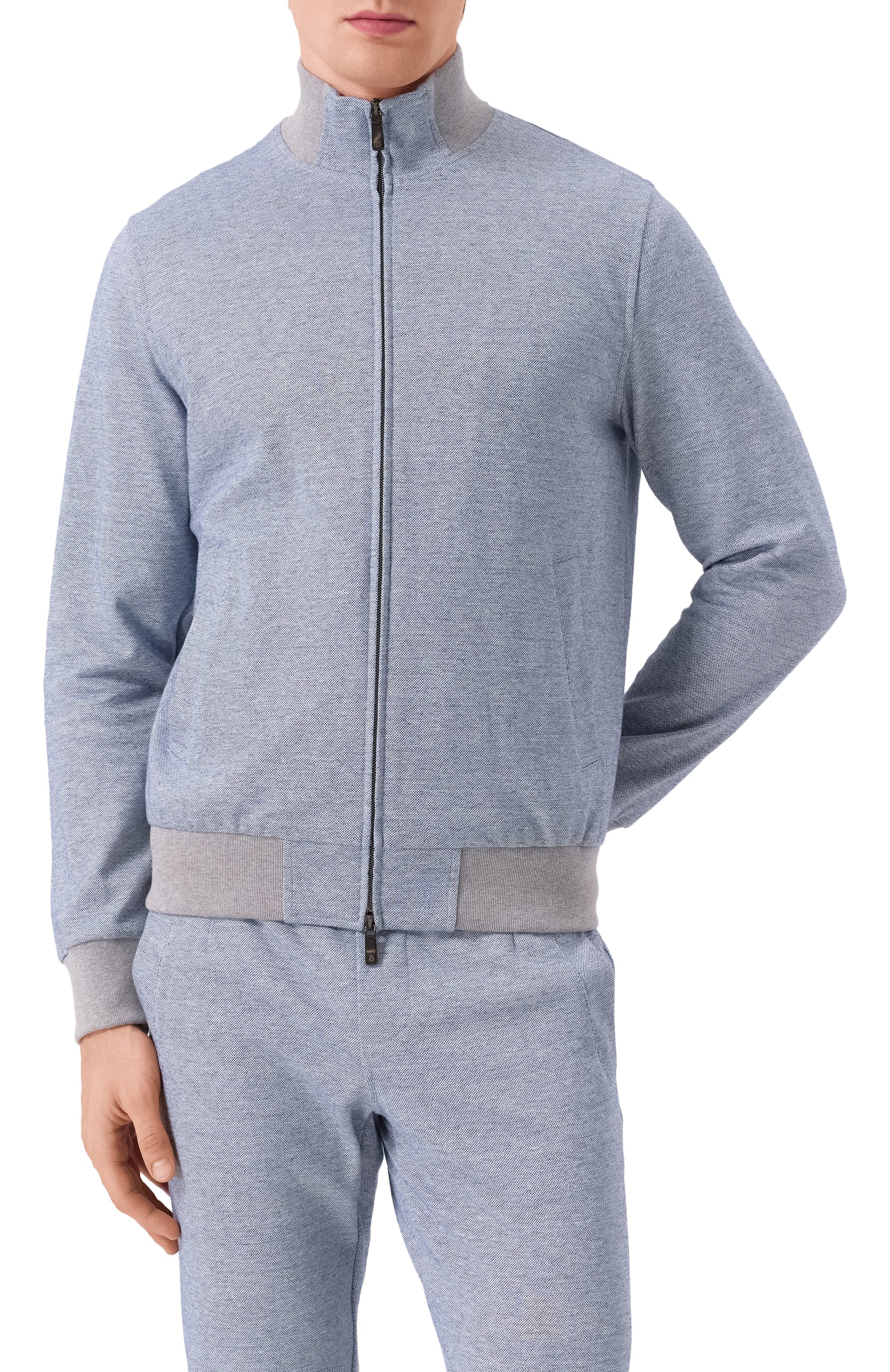 Толстовка изо льна и хлопка CAPOBIANCO, арт. 18M452.LUR0., фото 3