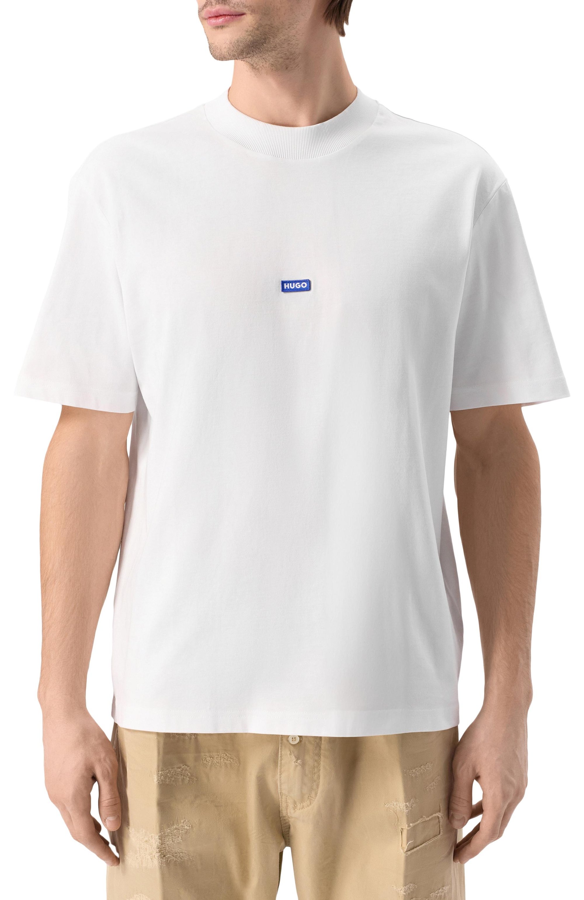 Хлопковая футболка HUGO BLUE, арт. 50509991, фото 3