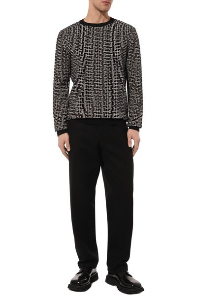 Джемпер из шерсти и льна BALMAIN, арт. VH0KD000K020, фото 2
