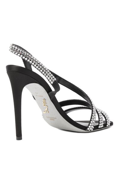 Текстильные босоножки lisa 105 RENE CAOVILLA, арт. C12190-105/R001, фото 5