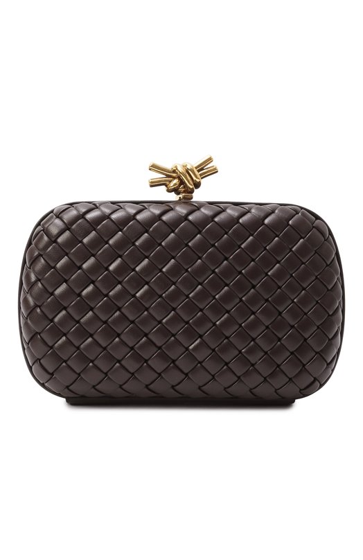 Клатч Knot Chain Bottega Veneta 776662/V01D Коричневый 776662/V01D