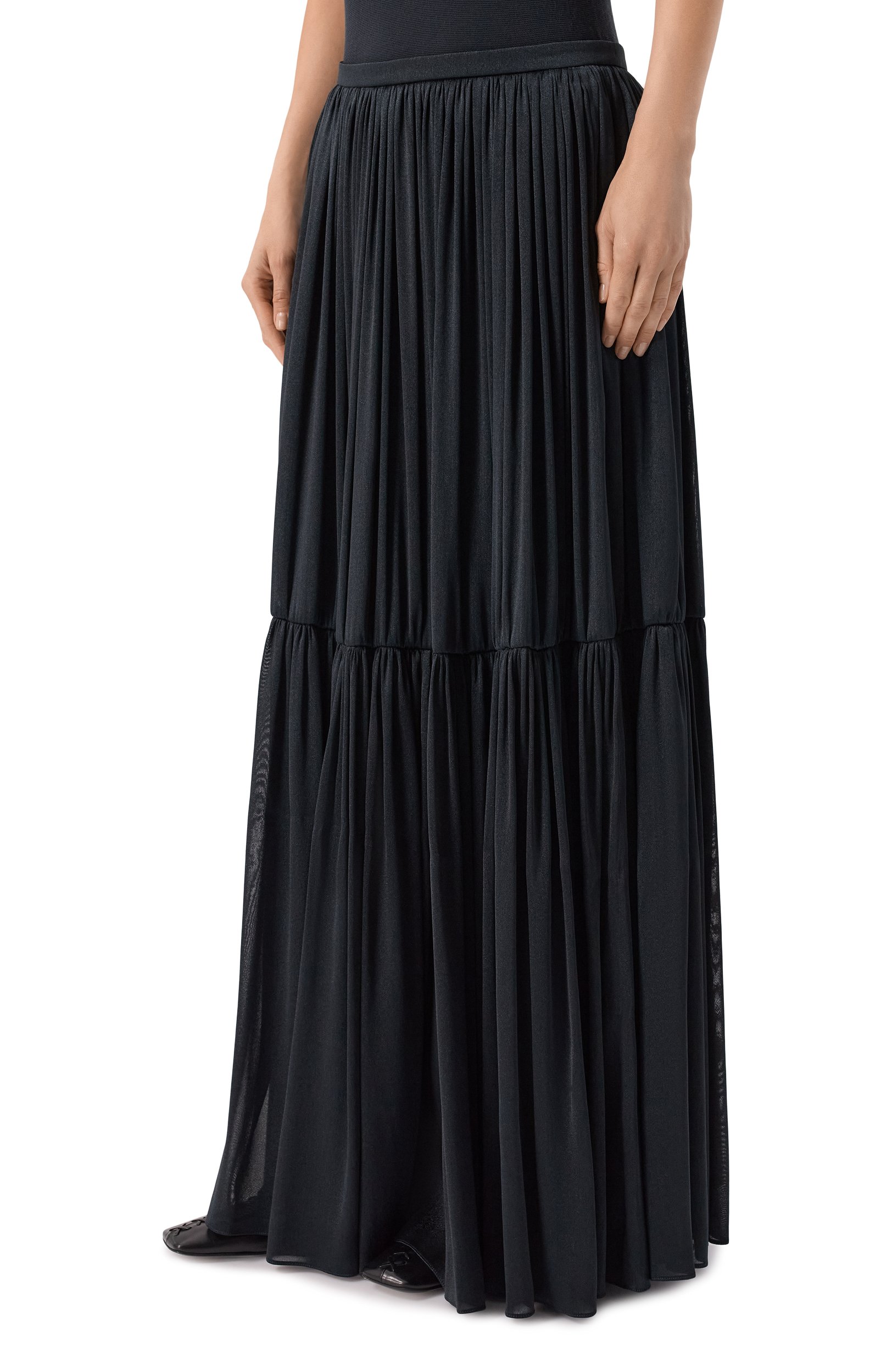 Юбка GIORGIO ARMANI темно-синего цвета по цене 844500 руб., арт. GW003445/TE23104, фото 3 Юбка GIORGIO ARMANI, арт. GW003445/TE23104, фото 3