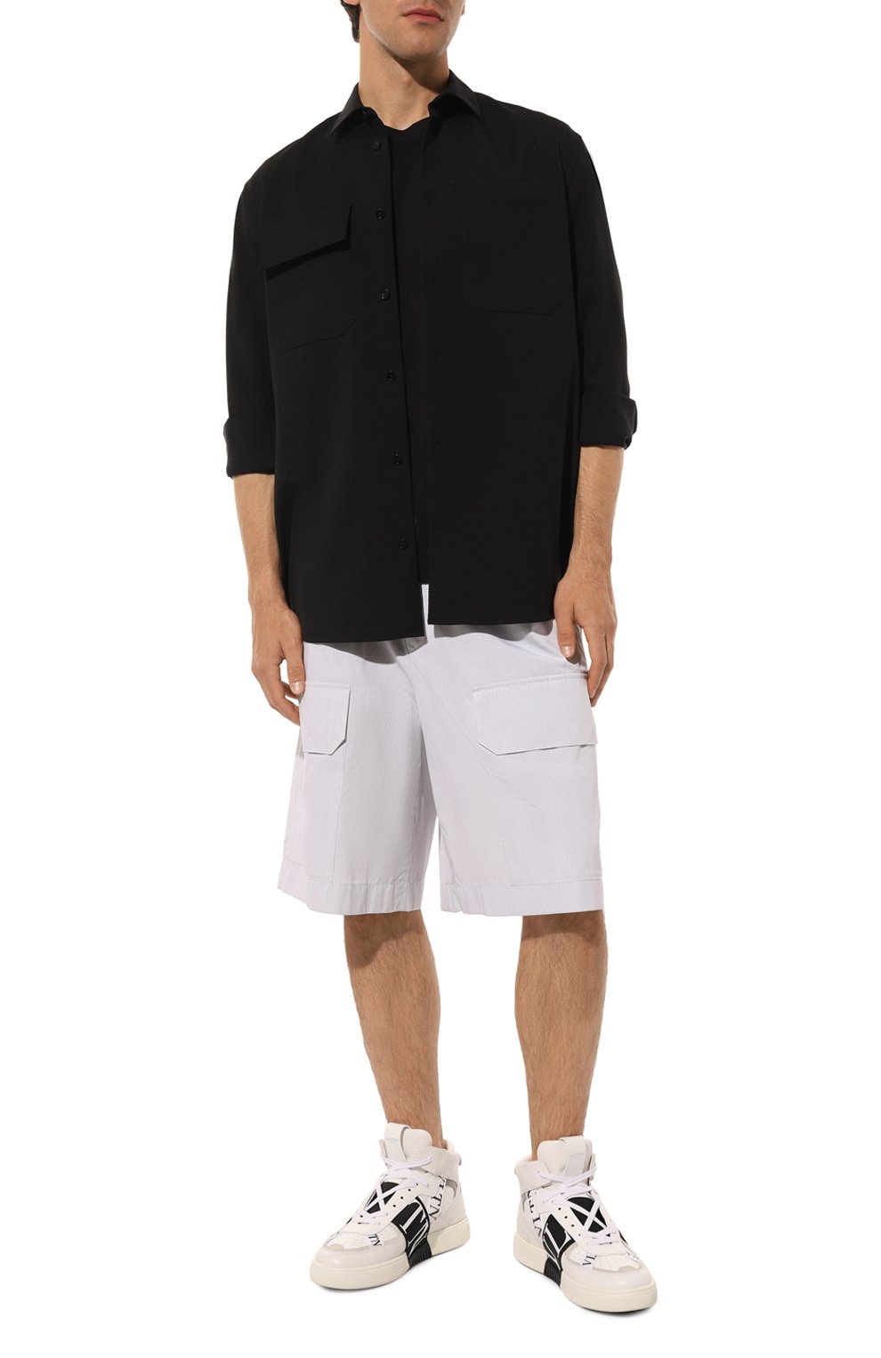 Кожаные кеды vl7n VALENTINO, арт. ZY2S0E03/WRQ, фото 2