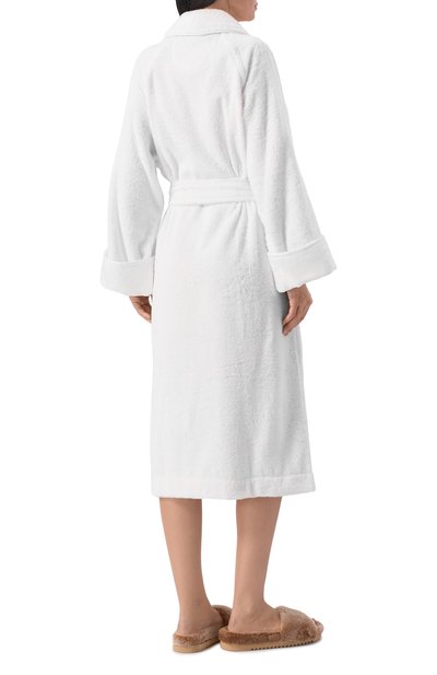 Халат unito FRETTE белого цвета по цене 29400 руб., арт. FR4645 D2060 G02S, фото 3 Халат unito FRETTE, арт. FR4645 D2060 G02S, фото 3