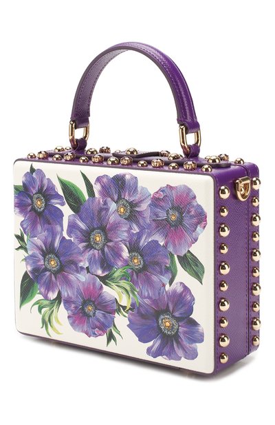 Сумка dolce box DOLCE & GABBANA разноцветного цвета по цене 424500 руб., арт. BB5970/AX029, фото 3 Сумка dolce box DOLCE & GABBANA, арт. BB5970/AX029, фото 3