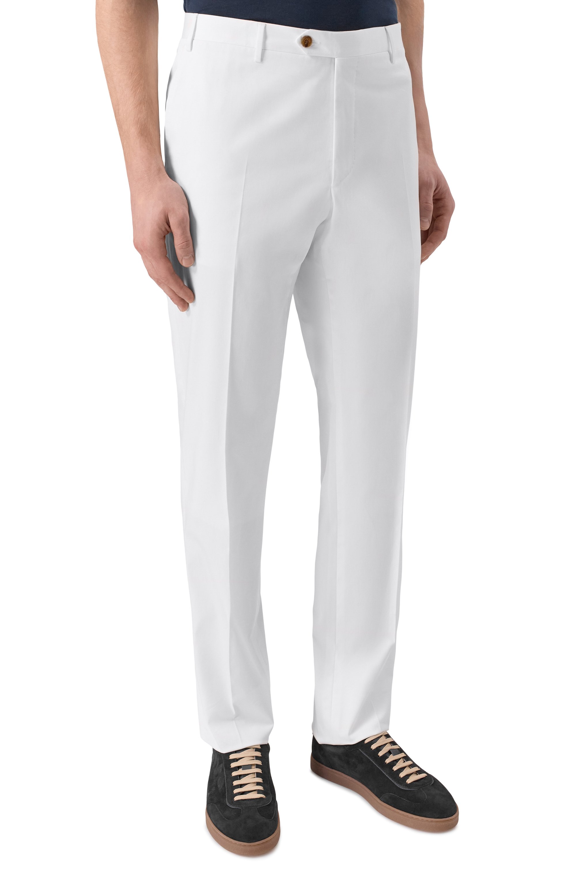 Хлопковые брюки CORNELIANI, арт. 275B01/2714517, фото 3