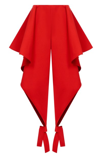 Женские хлопковые брюки-шорты ALAIA, арт. AA9P1364W112C