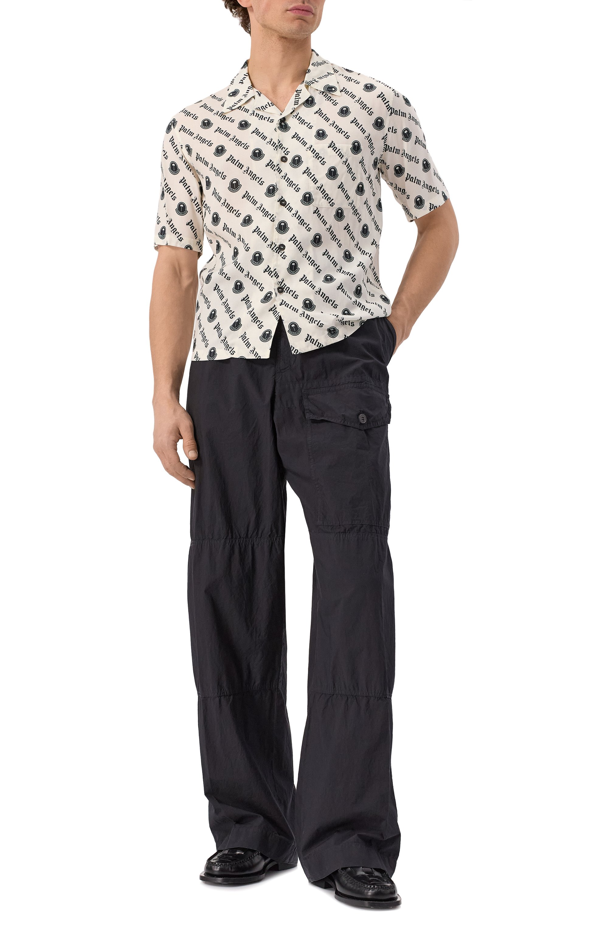 Рубашка из вискозы 8 moncler palm angels  MONCLER GENIUS, арт. 2F00002/M2486, фото 2