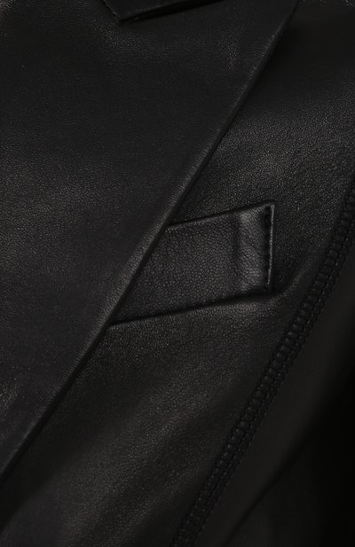 Кожаный жакет OFF-WHITE, арт. 0WJA024R20F990681000, фото 5