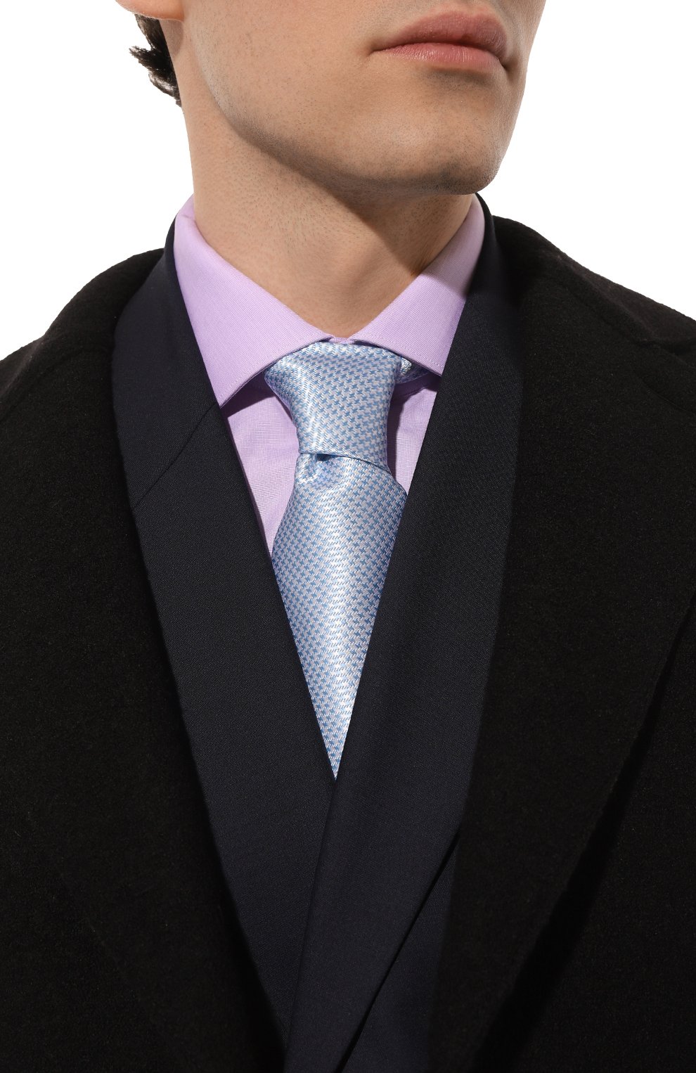 Шелковый галстук KITON, арт. UCRVKLC01I09, фото 2