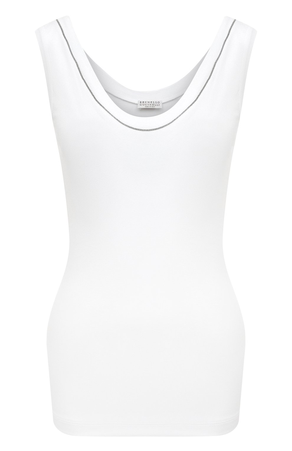Хлопковая майка BRUNELLO CUCINELLI, арт. M0TC8BJ312, фото 1