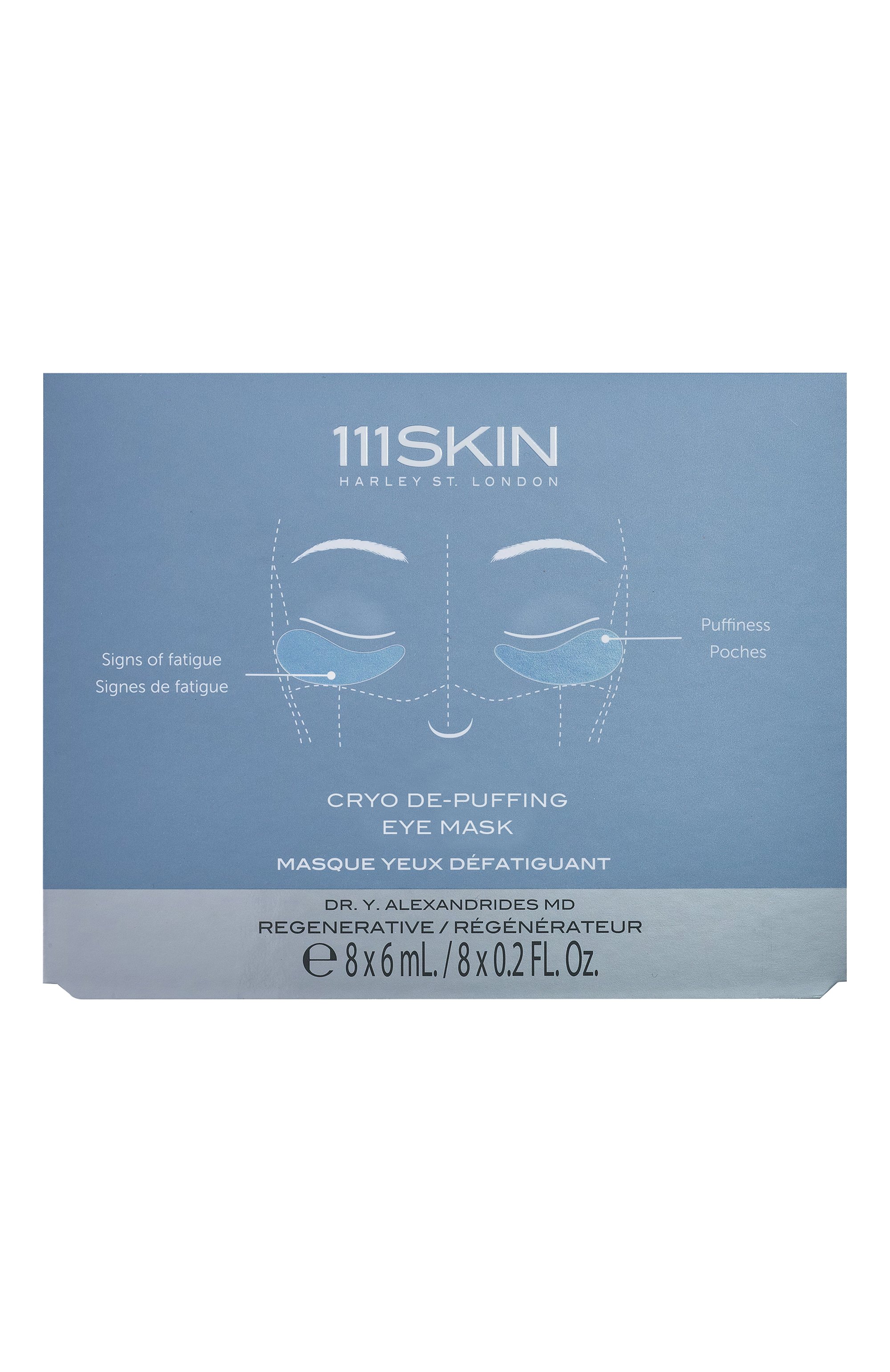 Маска-патчи для глаз с антиотечным криоэффектом (8шт.) 111SKIN, арт. 5060280377914, фото 1