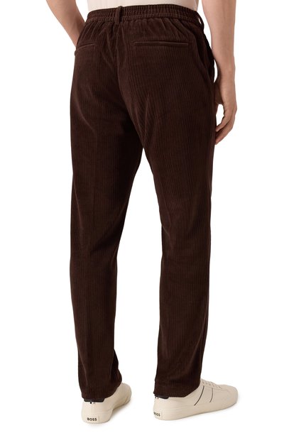 Вельветовые брюки CIRCOLO 1901 темно-коричневого цвета по цене 34350 руб., арт. CN4964, фото 4 Вельветовые брюки CIRCOLO 1901, арт. CN4964, фото 4