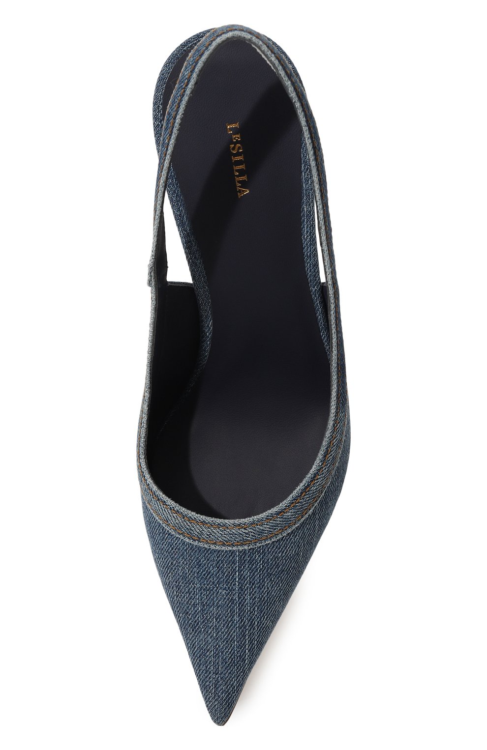 Текстильные туфли chanel bella LE SILLA, арт. 4245Z080G7PPB0Y, фото 6