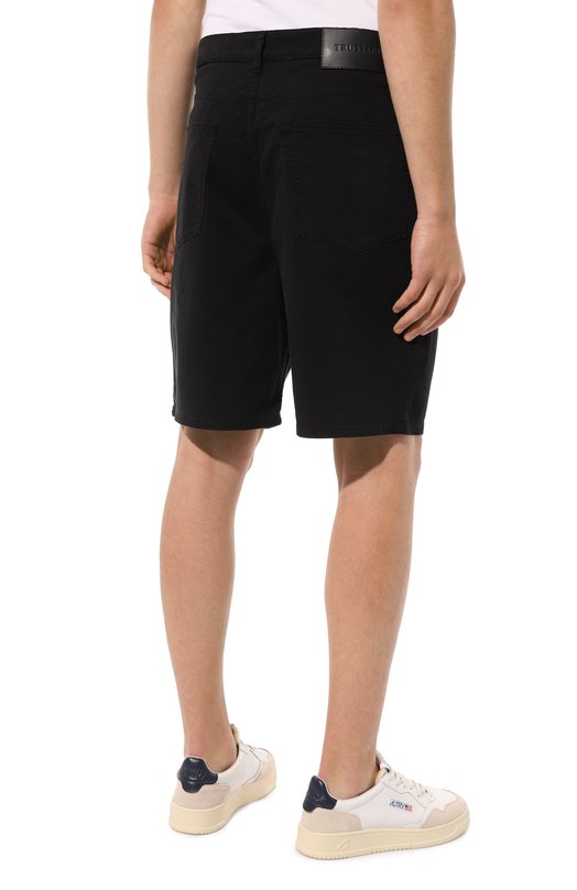 Джинсовые шорты Trussardi Чёрный, фото 4