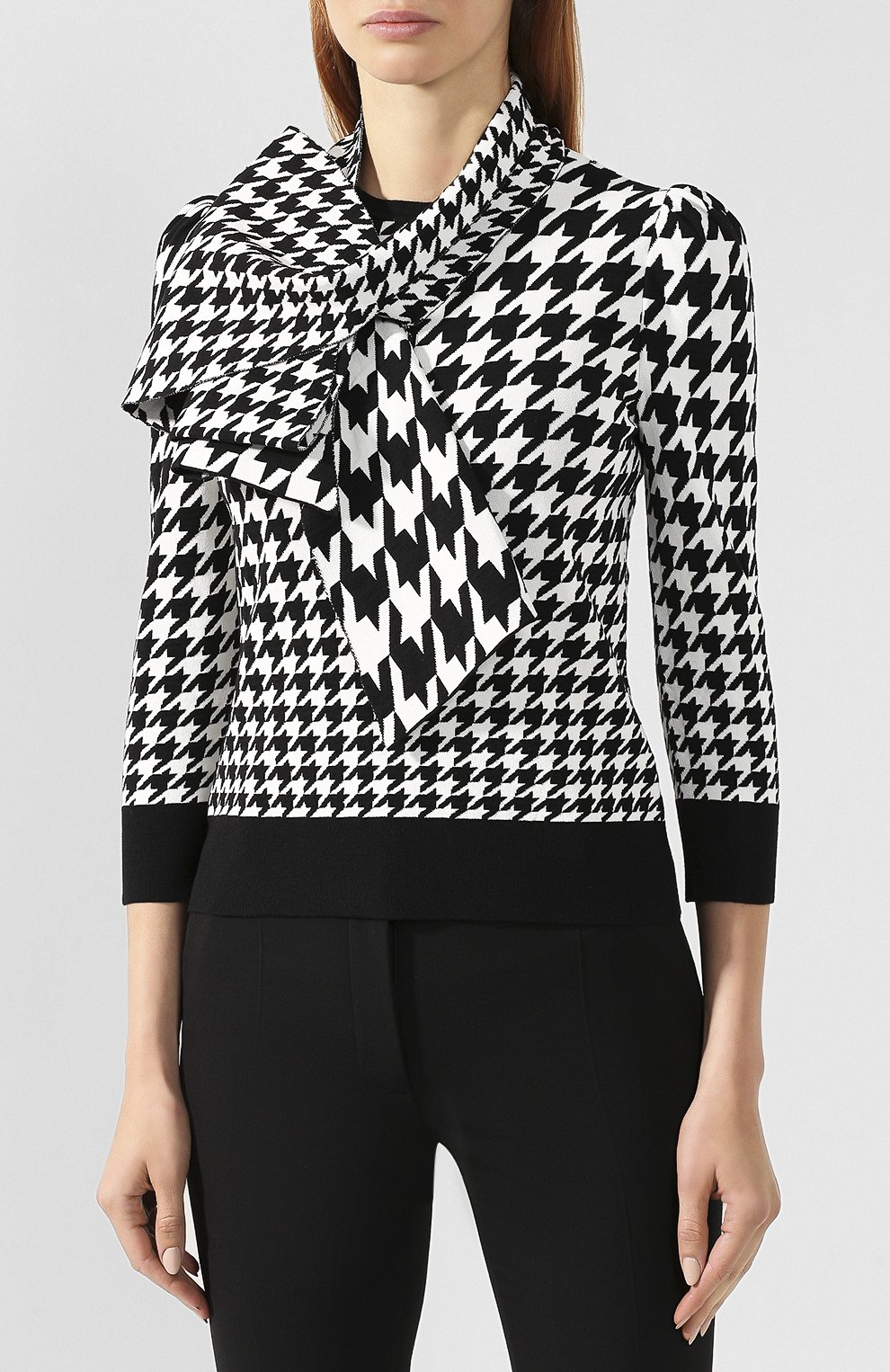 Пуловер из смеси шерсти и вискозы ALEXANDER MCQUEEN, арт. 585240/Q1AF6, фото 3