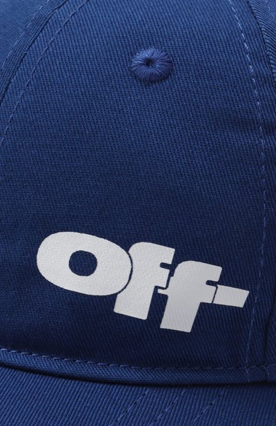 Хлопковая бейсболка OFF-WHITE, арт. 0BLB002S25FAB002, фото 3