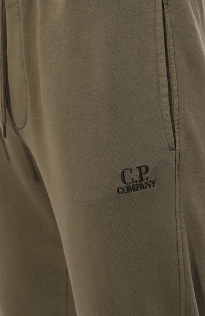 Хлопковые джоггеры C.P. COMPANY, арт. 14CMSP138B-005398R, фото 5