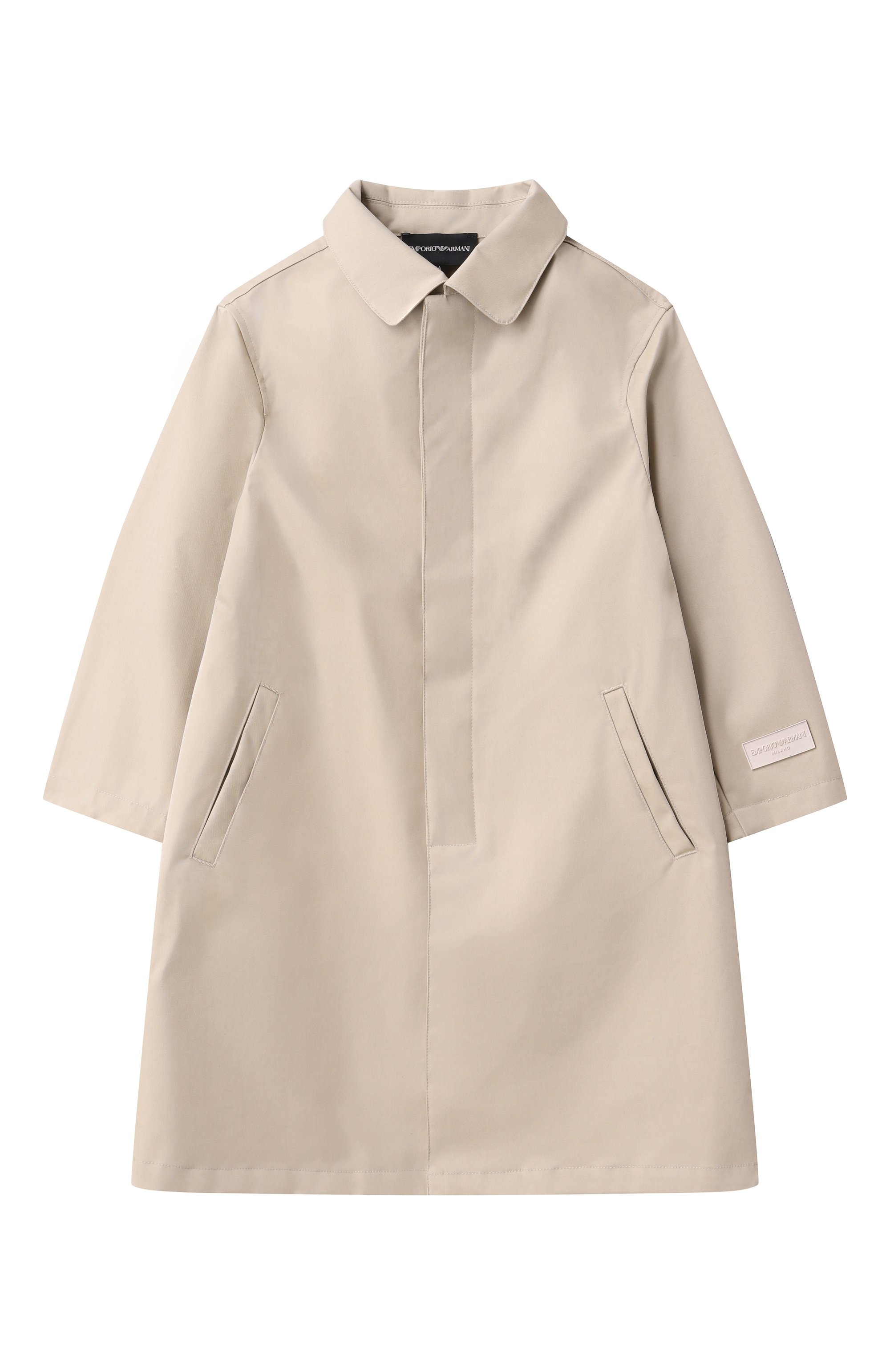 Хлопковый плащ EMPORIO ARMANI, арт. EB000206/AF13374, фото 1