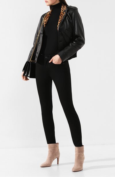 Замшевые ботильоны go logo VALENTINO, арт. SW2S0Q53/CAS, фото 2