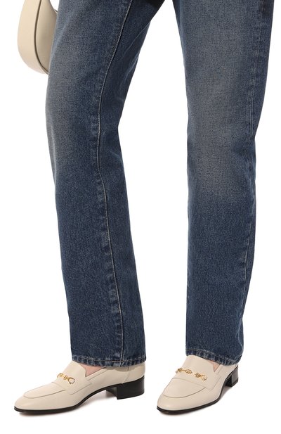 Кожаные лоферы horsebit GUCCI, арт. 658268 1W600, фото 3
