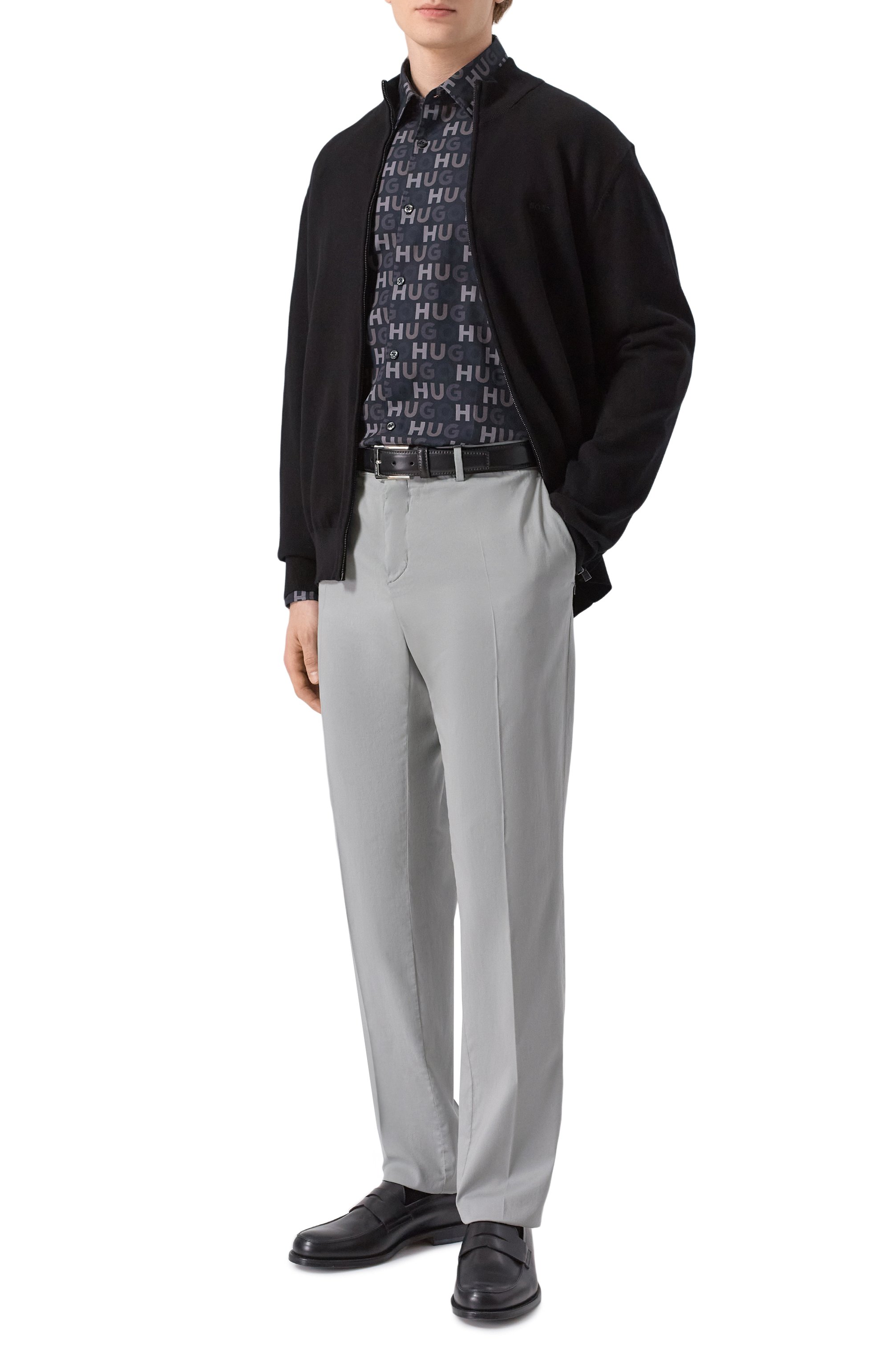 Брюки из хлопка и шелка PAUL&SHARK, арт. 25414043, фото 2