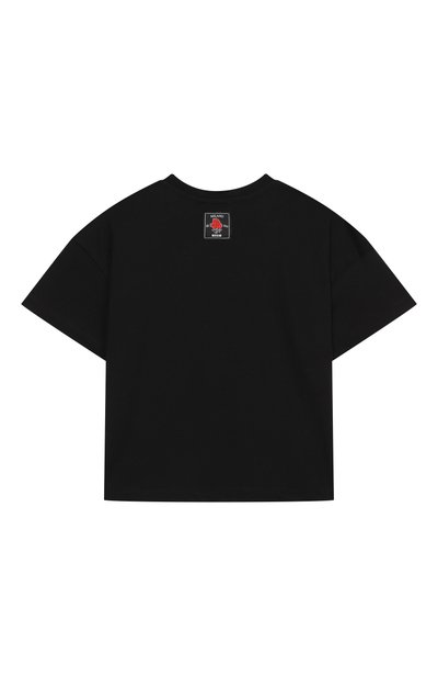 Хлопковая футболка MSGM KIDS, арт. F6MSJGTH067, фото 2