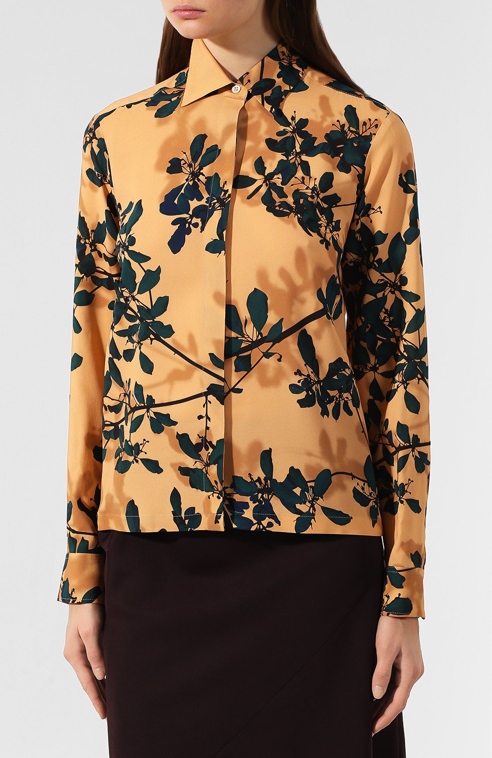 Блузка с принтом DRIES VAN NOTEN, арт. 192-10702-8412, фото 3