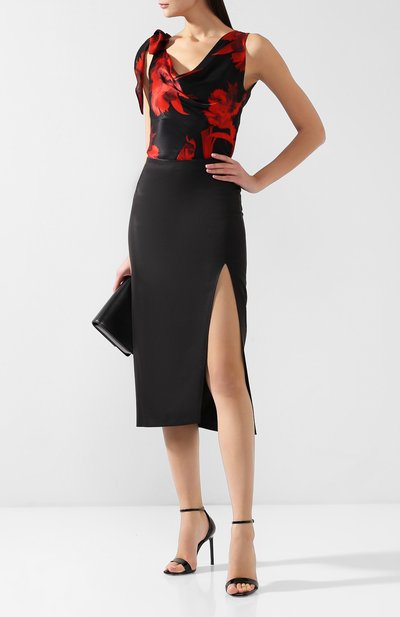 Шелковый топ ROBERTO CAVALLI, арт. IQT610/SZP68, фото 2